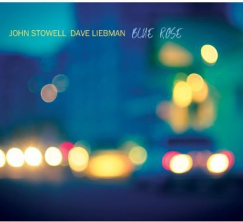 the album cover for John Stowell - Blue Rose