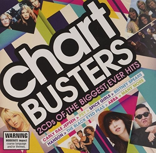 the album cover for Various Artists Aus - Chartbusters