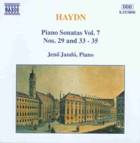 the album cover for JenÅ‘ JandÃ³ - Piano Sonatas 7