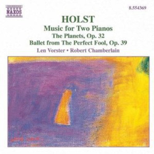 the album cover for Len Vorster - Music for Two Pianos / Planets Op 32
