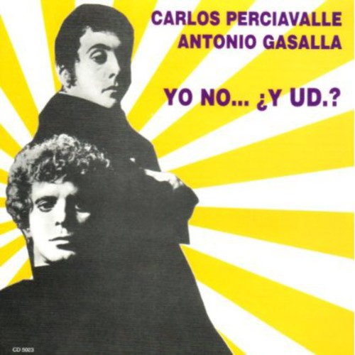 the album cover for Carlos Perciavalle - Yo No y Ud