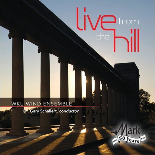 the album cover for Gary Schallert - Live from the Hill