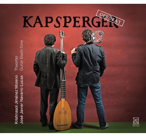 the album cover for Krishnasol Moreno Jimenez - Kapsperger Offbeat