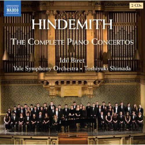 the album cover for Hindemith / Biret / Yale Symphony Orchestra - Four Temperaments for Piano & Strings