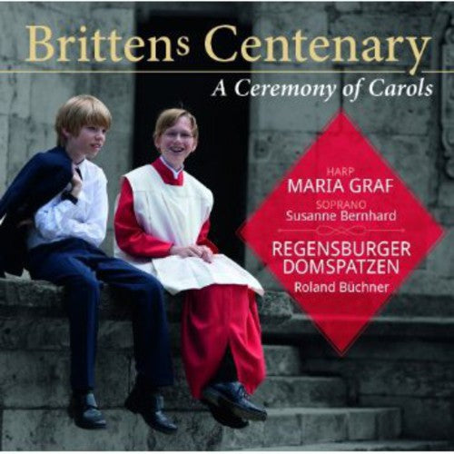 the album cover for Roland Buechner - Ceremony of Carols: Brittens Centenary