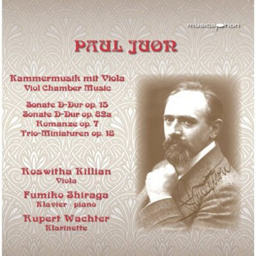 the album cover for Juon - Viol Chamber Music