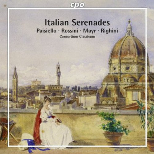 the album cover for Consortium Classicum - Italian Serenades