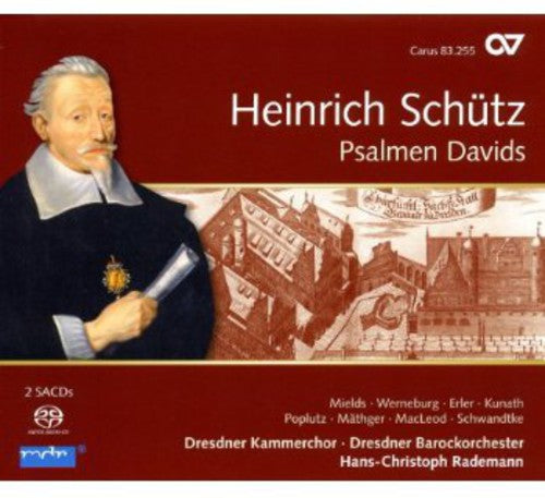 the album cover for Hans-christoph Rademann - Psalms of David