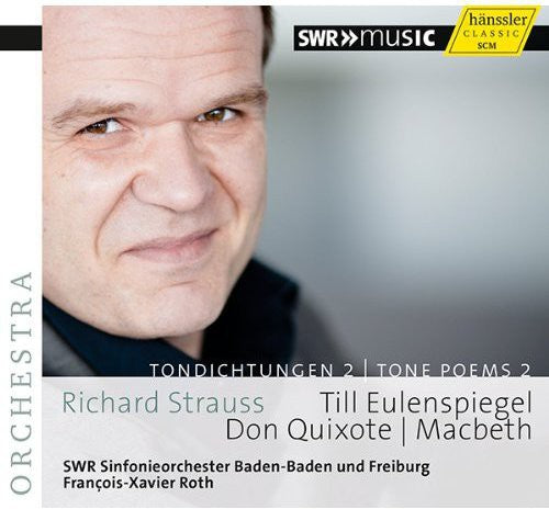 the album cover for South West German Radio Symphony Orchestra, Baden-Baden - Tone Poems 2: Till Eulenspiegels Lustige Streiche