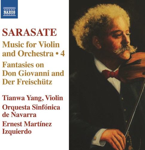 the album cover for Tianwa Yang - Music for Violin and Orchestra 4