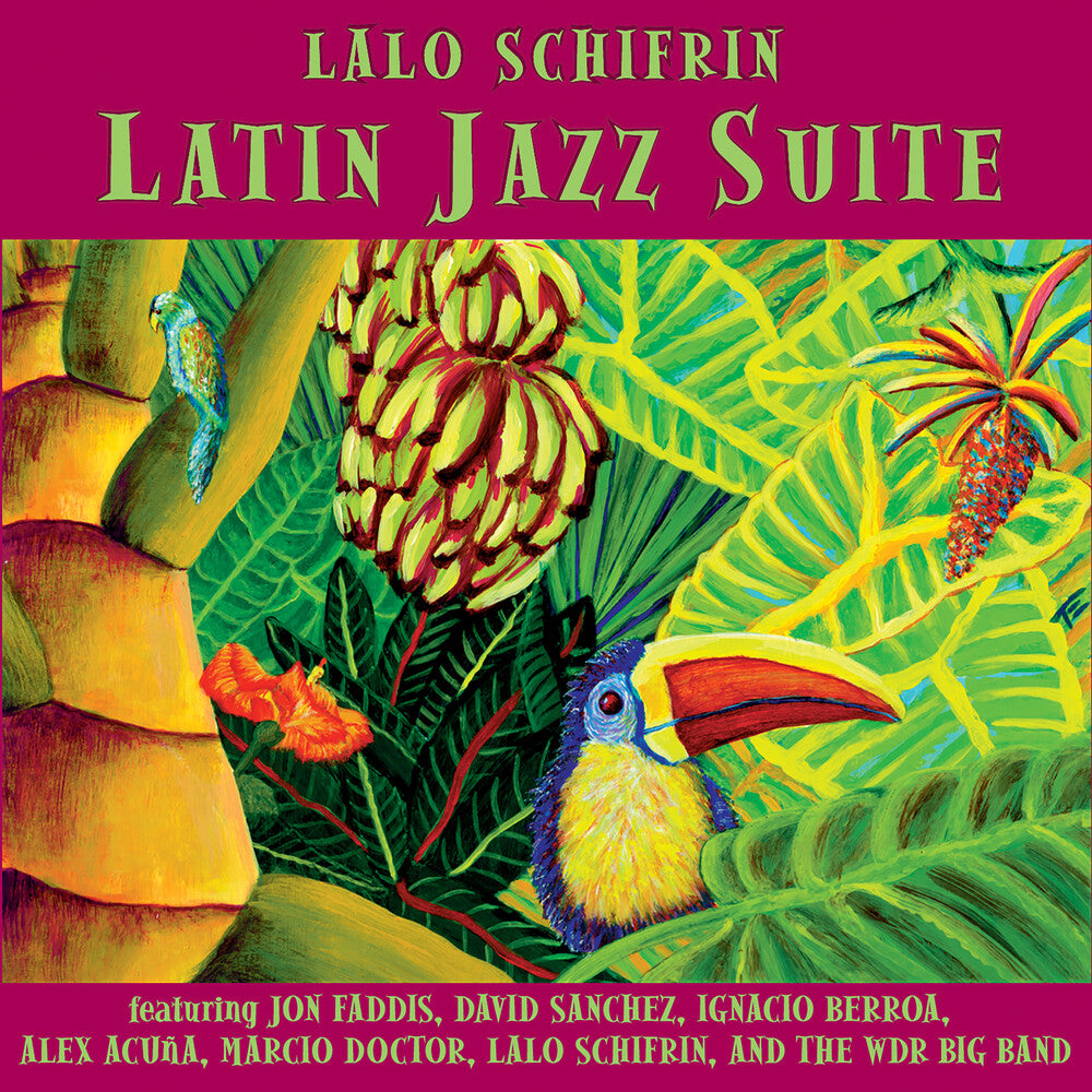 the album cover for Lalo Schifrin - Latin Jazz Suite