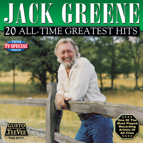 the album cover for Jack Greene - 20 All Time Greatest Hits
