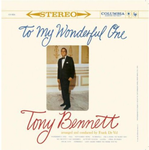 the album cover for Tony Bennett - To My Wonderful One
