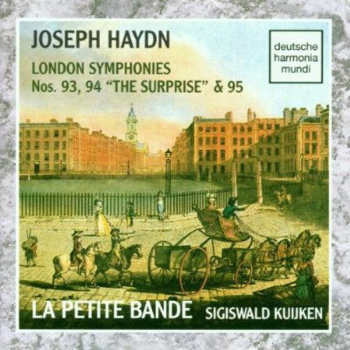 the album cover for Sigiswald Kuijken - Symphonies 93-95