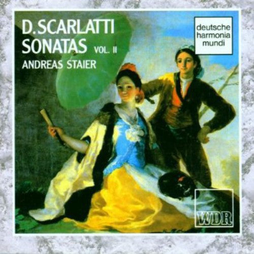 the album cover for Scarlatti / Staier - Sonatas 2