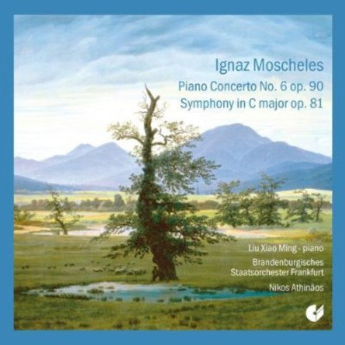 the album cover for Nikos Athinaos - Piano Concerto No 6 / Symphony in C Major Op 81
