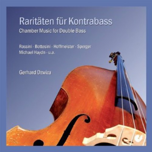 the album cover for Gerhard Dzwiza - Chamber Music for Bass