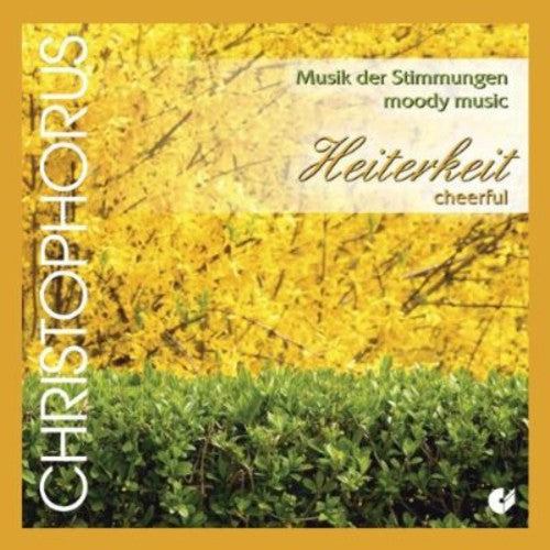 the album cover for Stanley / Bach / Locatelli - Moody Music: Cheerfulness