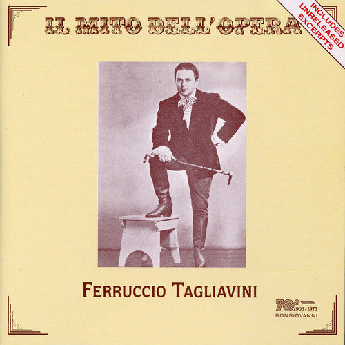 the album cover for Tagliavini - Ferruccio Tagliavini