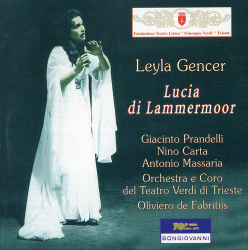 the album cover for Donizetti / Gencer / Prandelli / Carta / Hussu - Lucia Di Lammermoor