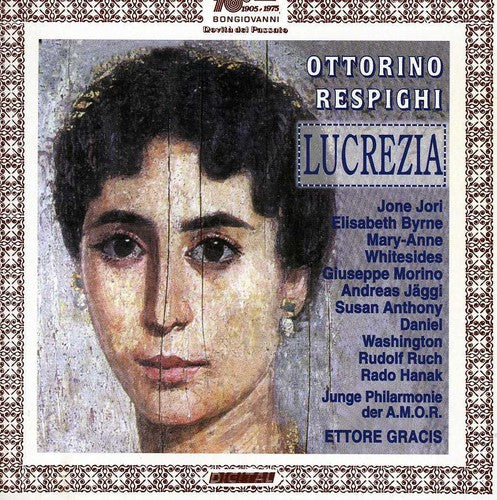 the album cover for Ettore Gracis - Lucrezia