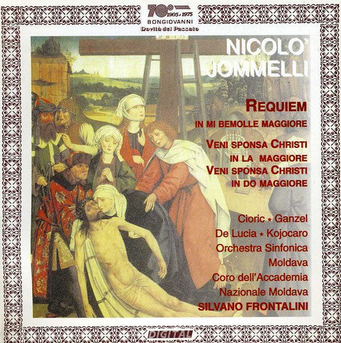 the album cover for Jommelli / Elena Cioric / Frontalini,Silvano - Requiem In B Flat For Soloists,chorus & Orch