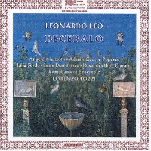 the album cover for Leo / Manzotti / Romabarocca Ensemble / Tozzi - Decebalo