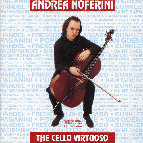 the album cover for Paganini / Popper / Faure / Noferini / La Stella - Cello Virtuoso