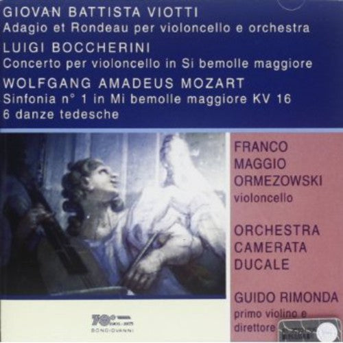 the album cover for Lorenzo Bavaj - Adagio & Rondeau for Cello & Orchestra