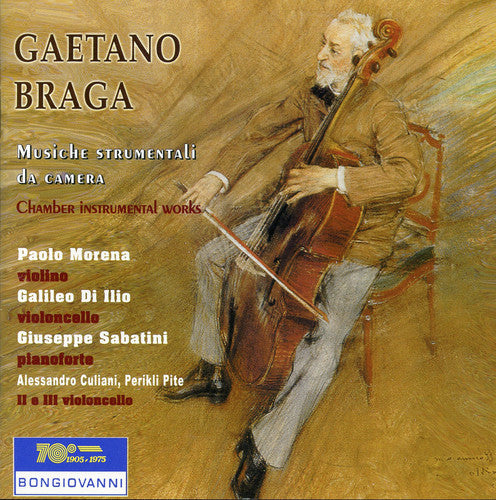 the album cover for Braga / Trio De Salon - Chamber Instrumental Works
