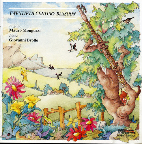 the album cover for Monguzzi / Broilo - 20th Century Bassoon