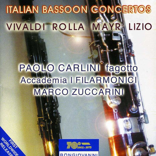 the album cover for G. BRUNETTI - Italian Bassoon Concertos