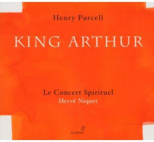 the album cover for Purcell / Gens / Jarrige / Auvity / Niquet - King Arthur