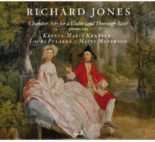 the album cover for Jones / Kentala / Pulakka / Meyerson - Chamber Airs for a Violin (& Thorough Bass)