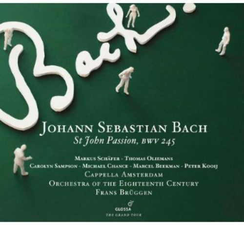 the album cover for J Bach S / Schafer / Sampson / Cao / Bruggen - St. John Passion