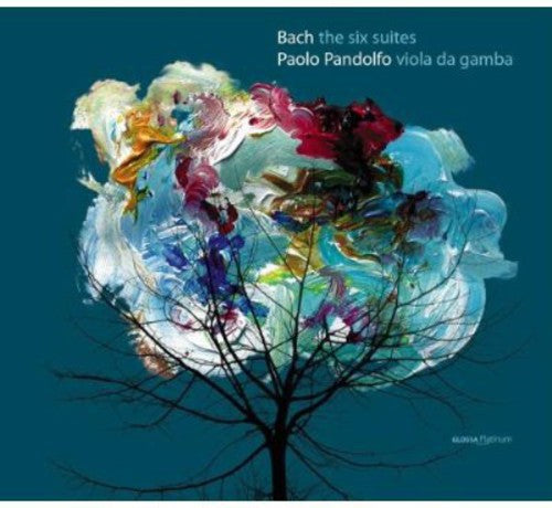 the album cover for Bach / Pandolfo - 6 Suites for Solo Cello Transcr for Viola Da Gamba