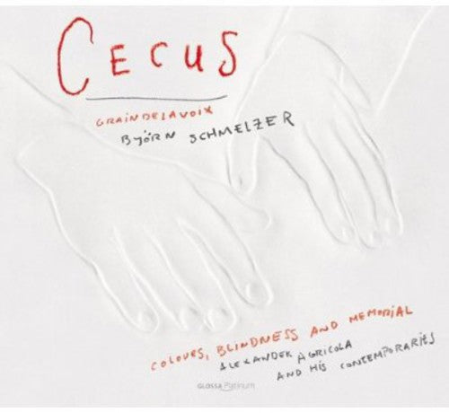 the album cover for Graindelavoix - Cecus: Colors Blindess & Memorial