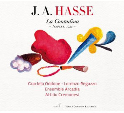 the album cover for Attilio Cremonesi - La Contadina