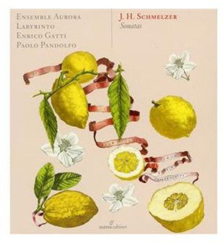 the album cover for Schmelzer / Enemble Aurora / Gatti / Pandolfo - Sonatas