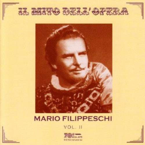 the album cover for Mario Filippeschi - Tenor 2