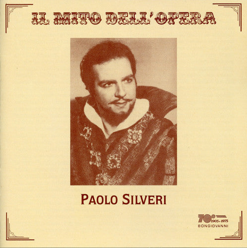 the album cover for PAOLO SILVERI - Baritone Arias: Trovotore, Rigoletto, Etc