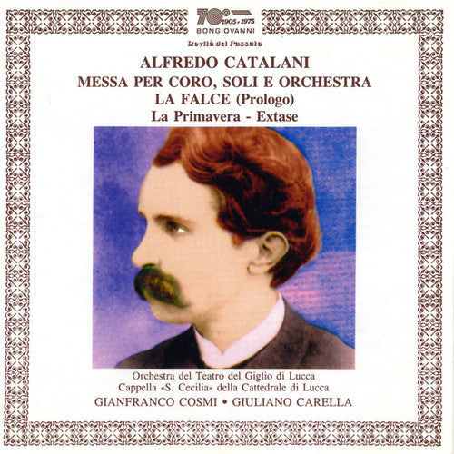 the album cover for Catalani / Carella / Cosmi - Mass for Soloists