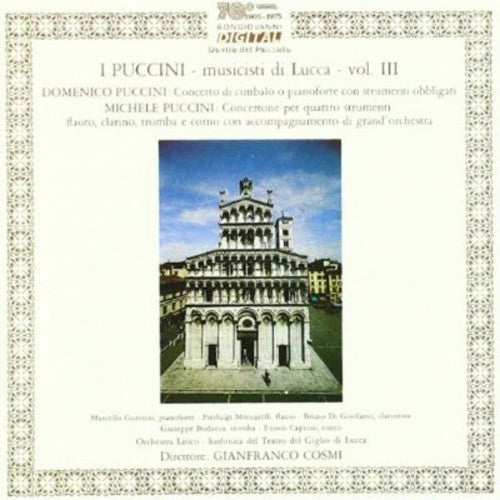 the album cover for Gianfranco Cosmi - I Puccini Musicisti Di Lucca