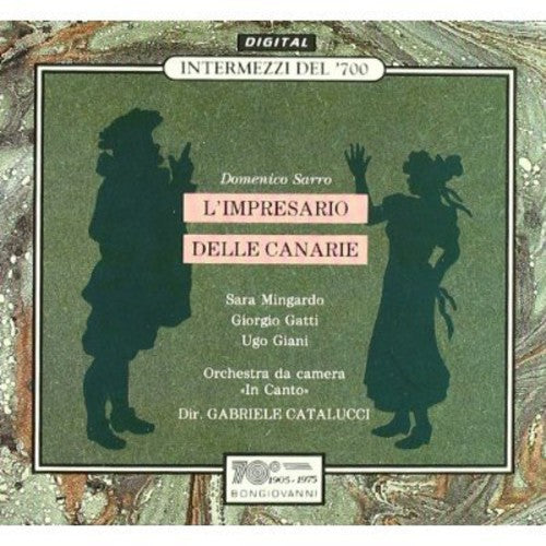 the album cover for Gabriele Catalucci - L'impresario Delle Canarie