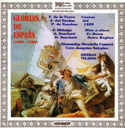 the album cover for Estevan Velardi - Glorias de Espana