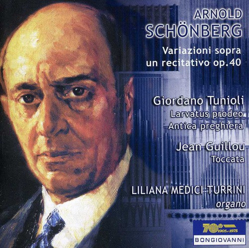 the album cover for Liliana Medici Turrini - Variazioni Sopra Un Recitativo Op 40