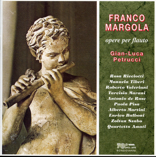the album cover for Margola / Gian Petrucci Luca - Opere Per Flauto