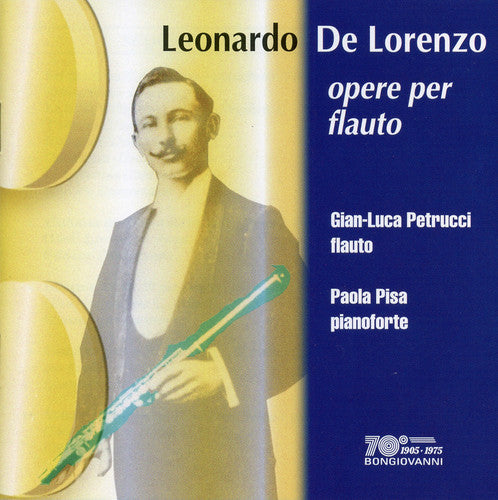 the album cover for De Lorenzo / Petrucci / Pisa - Works for Flute
