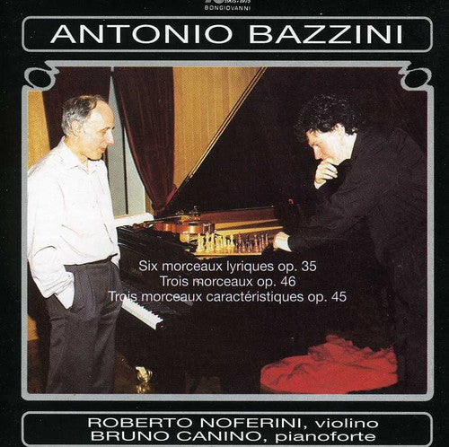 the album cover for Bruno Canino - 6 Morceaux Lyriques Op 35 / Trois Morceaux Op 46