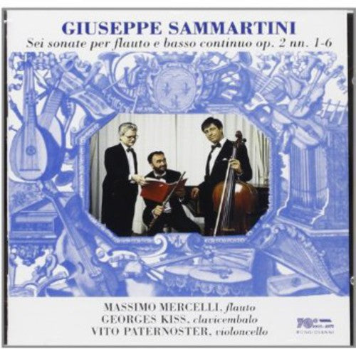 the album cover for MASSIMO MERCELLI - Sonatas for Flute & Basso